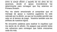 Pina está “emocionado” por el apoyo de la afición ante el Betis Pina está “emocionado” por el apoyo de la afición ante el Betis