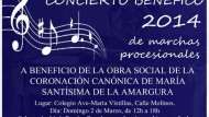 La Amargura organizará un ‘macroconcierto’ benéfico de marchas cofrades La Amargura organizará un ‘macroconcierto’ benéfico de marchas cofrades