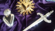 Bendecidas las nuevas piezas del ajuar del Vía Crucis Bendecidas las nuevas piezas del ajuar del Vía Crucis