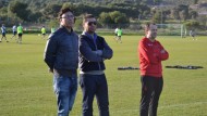 El Granada efectuó ayer su primer entrenamiento en La Manga (Murcia) El Granada efectuó ayer su primer entrenamiento en La Manga (Murcia)
