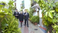 La ministra Pastor visita Lanjarón para apoyar la candidatura de la Alpujarra ante UNESCO