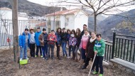 Escolares de Güéjar Sierra crean un huerto ecológico