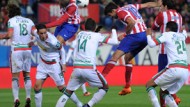1-0. Un cabezazo de Diego Costa refuerza el liderato del Atlético 1-0. Un cabezazo de Diego Costa refuerza el liderato del Atlético
