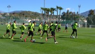 Ighalo y Recio, ausentes en la primera sesión en la concentración de Marbella Ighalo y Recio, ausentes en la primera sesión en la concentración de Marbella