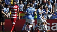 4-1. El Málaga se da un festín en casa 4-1. El Málaga se da un festín en casa