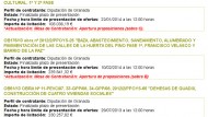 Baza denuncia el retraso de las obras de la Diputación Baza denuncia el retraso de las obras de la Diputación