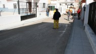 El asfaltado de la Cuesta y  Cármenes de la Mancoba concluye hoy en Baza El asfaltado de la Cuesta y  Cármenes de la Mancoba concluye hoy en Baza