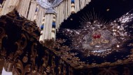 El nuevo palio de la Virgen de la Amargura enriquece el patrimonio de la Semana Santa de Granada