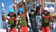 El equipo femenino español de esquí alpino estrena mañana la pista Universiada