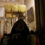 Traslado de la Virgen del Rosario a su paso 2012