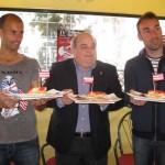 Presentación tapa 'Sabor Rojiblanco' de Chikito GranadaCF