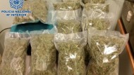 Seis detenidos por transportar marihuana desde Granada a varios países del extranjero