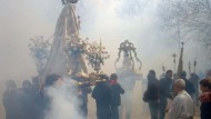 La ‘procesión de los petardos’ de Cúllar Vega, declarada fiesta de interés religioso y cultural