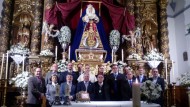La Archicofradía del Rosario visitó a El Huerto por la Coronación de La Amargura